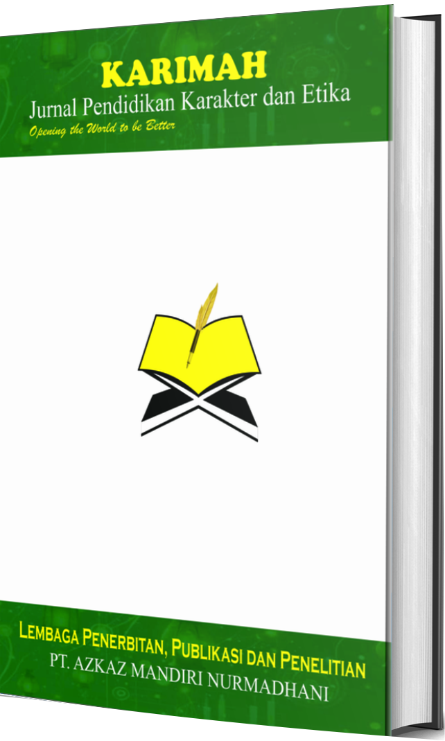 JURNAL KARIMAH :  Jurnal Pendidikan Karakter dan Etika
